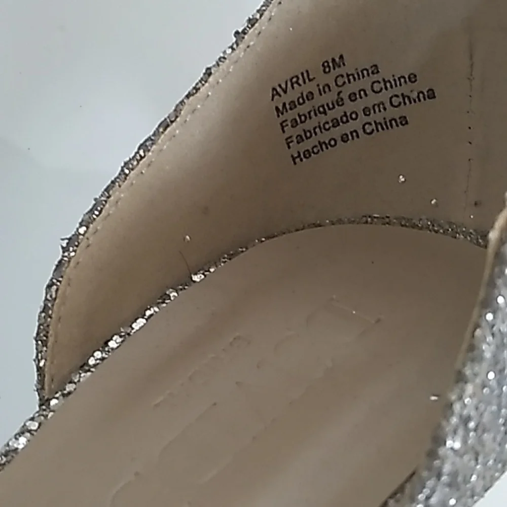 New -Sparkly David Bridal heels - Picture 7 of 16
